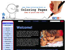 Tablet Screenshot of free-coloring-book.eu